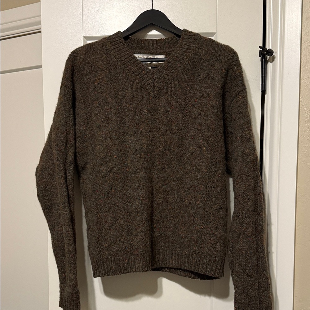 Wool V-Neck Sweater